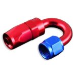 Поворотный фитинг AN4 180 футов Красный