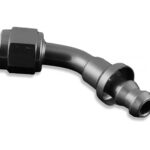 Фитинг Push-On AN10 45 футов, черный