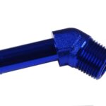 Фитинг от 45 футов 3/8 NPT до ниппеля 1/2 дюйма Синий