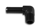 Фитинг 90 футов с резьбой 1/2 NPT на ниппель 5/8 дюйма, черный