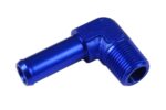 Фитинг 90 футов от 3/8 NPT до ниппеля 1/2 дюйма Синий