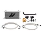 Масляный радиатор Mishimoto MMOC-MUS4-15T T-stat для Ford Mustang Ecoboost 15-17 Silver