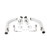 Полированные насадки Mishimoto MMEXH-MUS8-15ARP Race Axle-back для Ford Mustang GT 15-17
