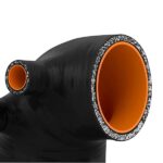 Mishimoto MMHOSE-E36-92IB35BK Силиконовый пыльник воздухозаборника для BMW E36 3-й серии с 3,5-дюймовыми HFM 92-99 Черный — изображение 2