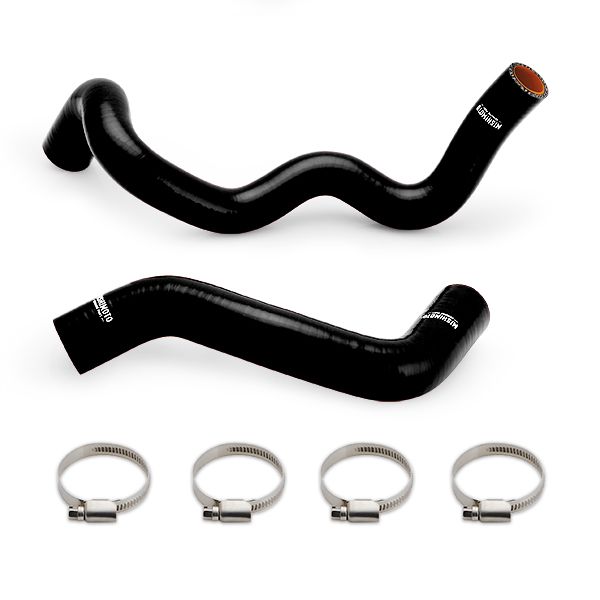 mishimoto-ford-focus-rs-silicone-radiator-hose-kit-2016-2018-black Комплект силиконовых шлангов радиатора Mishimoto MMHOSE-RS-16BK для Ford Focus RS 16-18, черный — изображение 1