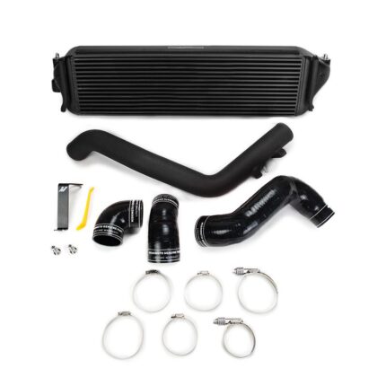 Комплект интеркулера Mishimoto MMINT-CTR-17KBKWBK для Honda Civic Type R 17+, черный с черными трубками с морщинами