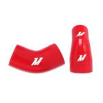 Комплект нижних трубок интеркулера Mishimoto MMICP-EVO-01LRD для Mitsubishi Lancer Evolution VII/VIII/IX 01-07, красные шланги — изображение 2