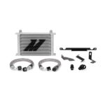 Комплект масляного радиатора Mishimoto MMOC-EVO-01 для Mitsubishi Lancer Evolution VII/VIII/IX 01-07 серебристый