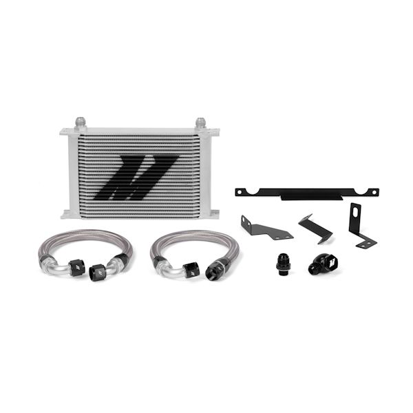 mishimoto-mitsubishi-lancer-evolution-vii-viii-ix-oil-cooler-kit-2001-2007-silver Комплект масляного радиатора Mishimoto MMOC-EVO-01 для Mitsubishi Lancer Evolution VII/VIII/IX 01-07 серебристый — изображение 1