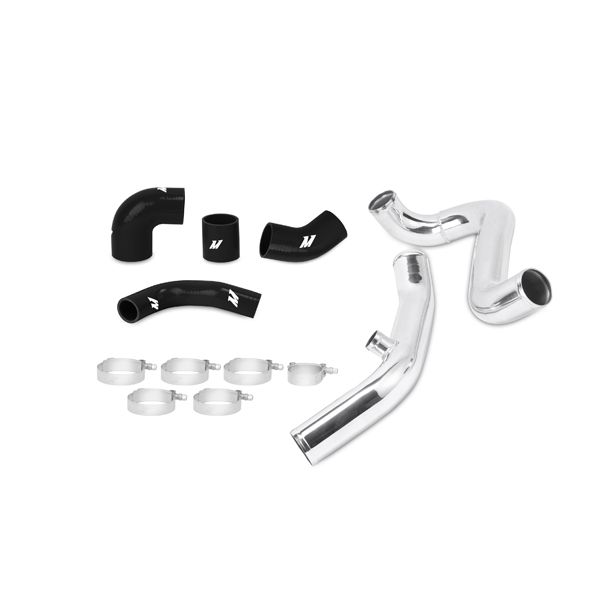 mishimoto-mitsubishi-lancer-evolution-vii-viii-ix-upper-intercooler-pipe-kit-2001-2007-black-hoses Mishimoto MMICP-EVO-01UBK Комплект верхних трубок интеркулера для Mitsubishi Lancer Evolution VII/VIII/IX 01-07 Черные шланги — изображение 1