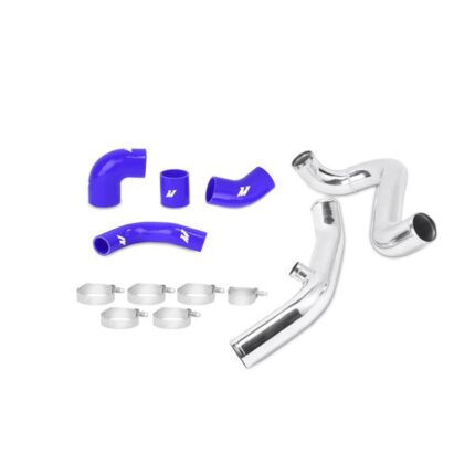 Mishimoto MMICP-EVO-01UBL Комплект верхних трубок интеркулера для Mitsubishi Lancer Evolution VII/VIII/IX 01-07 Синие шланги