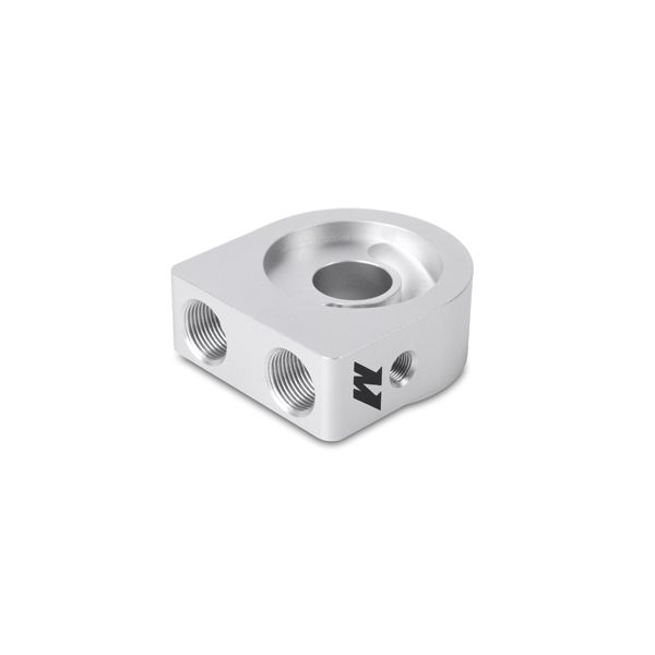 mishimoto-oil-sandwich-plate-silver Масло-сэндвич-пластина Mishimoto MMOP-SP, серебро — изображение 1