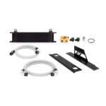 Комплект термостатического масляного радиатора Mishimoto MMOC-WRX-01TBK для Subaru Impreza WRX 01-05, черный
