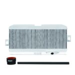 Комплект интеркулера Mishimoto MMTMIC-STI-08SLBK с верхним креплением для Subaru WRX STI 08+ Silver с черными шлангами