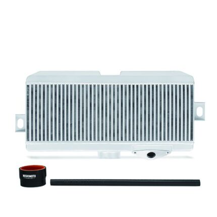 Комплект интеркулера Mishimoto MMTMIC-STI-08SLBK с верхним креплением для Subaru WRX STI 08+ Silver с черными шлангами