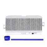 Комплект интеркулера Mishimoto MMTMIC-STI-08SLBL для Subaru WRX STI 08+ Silver с синими шлангами