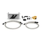 Комплект термостатического масляного радиатора Mishimoto MMOC-WRX-08T для Subaru WRX 08-14 Silver
