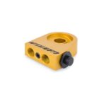 Mishimoto MMOC-UHT Универсальный 25-рядный термостатический масляный радиатор, комплект серебристого цвета — изображение 3