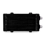 Универсальный двухпроходной масляный радиатор Mishimoto MMOC-DP-SBK, маленький черный — изображение 3