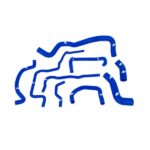 Mishimoto MMHOSE-GLF-99BL Комплект силиконовых шлангов радиатора для Volkswagen Golf 1.8T 99-05 Синий