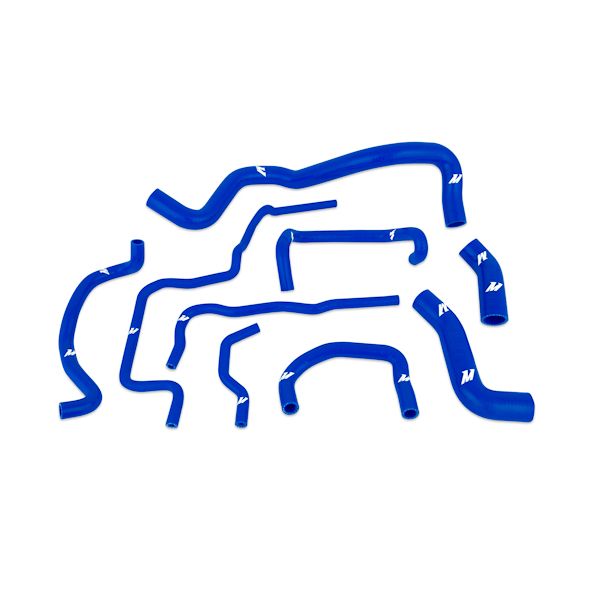 mishimoto-volkswagen-golf-1-8t-silicone-radiator-hose-kit-1999-2005-blue Mishimoto MMHOSE-GLF-99BL Комплект силиконовых шлангов радиатора для Volkswagen Golf 1.8T 99-05 Синий — изображение 1