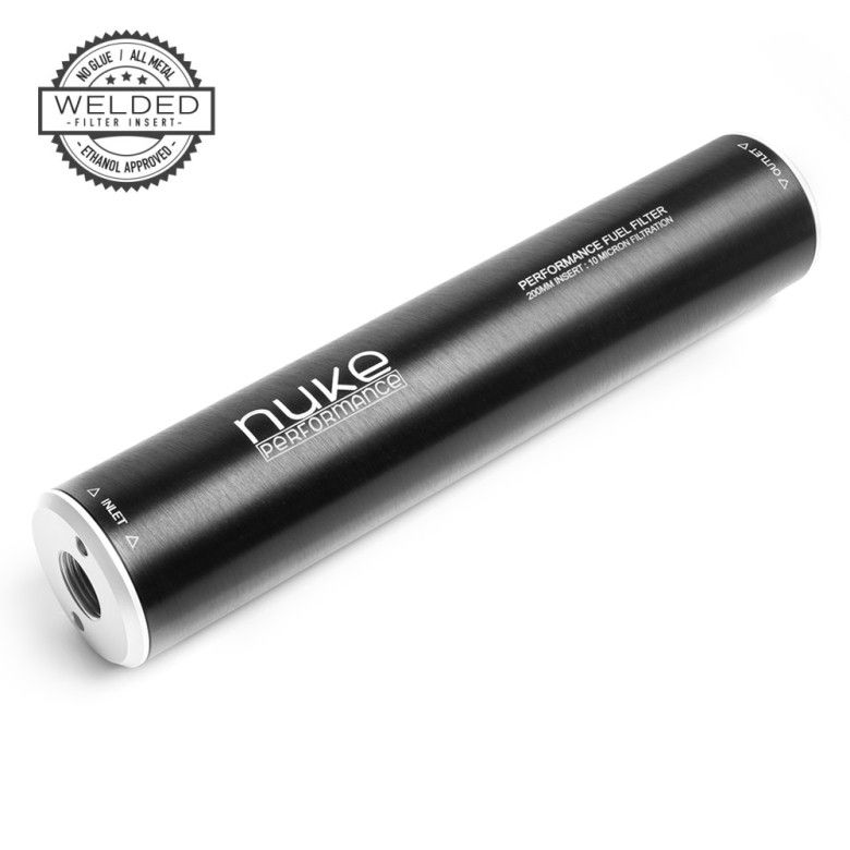 nuke-performance-filtr-paliwa-pf200-10-mikronow-an-10-wklad-ze-stali-nierdzewnej Топливный фильтр Nuke Performance PF200 10 микрон AN-10 - Сварной элемент из нержавеющей стали — изображение 1