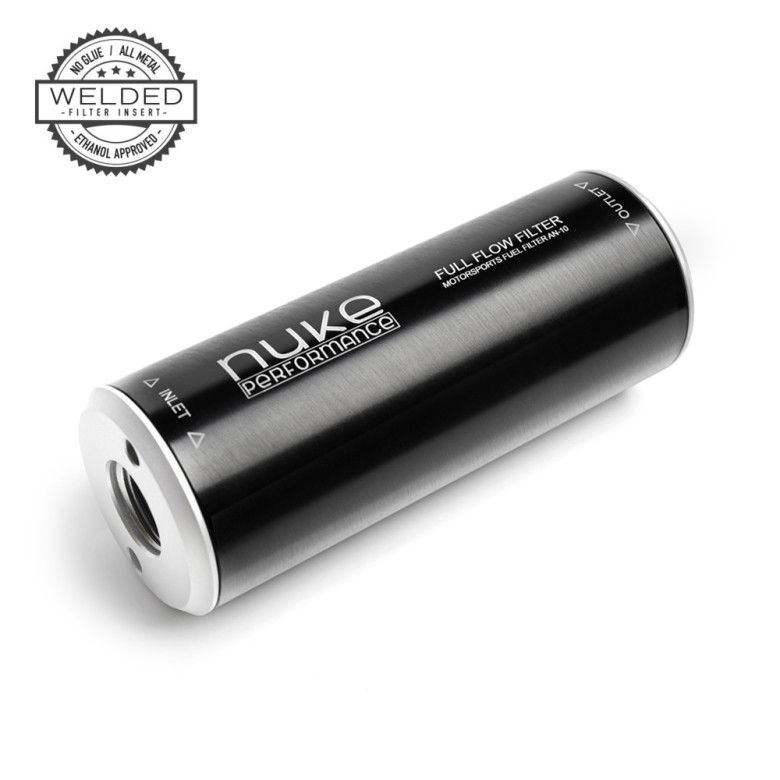 nuke-performance-filtr-paliwa-slim-10-mikronow-an-10-wklad-ze-stali-nierdzewnej Топливный фильтр Nuke Performance Slim 10 микрон AN-10 - Сварной элемент из нержавеющей стали — изображение 1