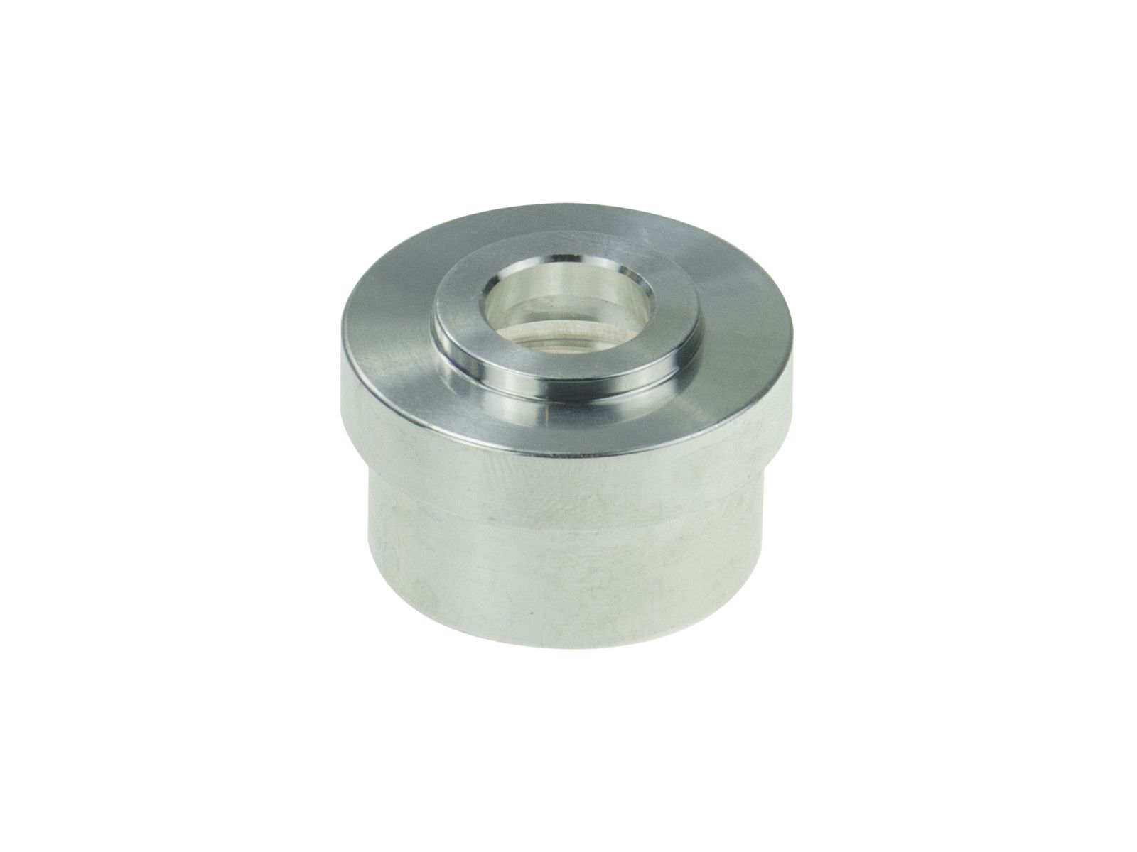 nypel-adapter-aluminiowy-an6-zenski-gwint-wewnetrzny-do-wspawania AN6 Женский ORB Алюминиевый сварной шов на круглом основании — изображение 1