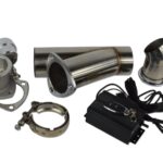 Вакуумный дроссель 63мм с пультом