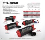 Топливный насос Aeromotive 340 Stealth, 340 л/ч (центральный впуск) ARE 11540 — изображение 6