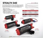 Топливный насос Aeromotive 340 Stealth, 340 л/ч (впуск/выпуск с одной стороны) ARE-11542 — изображение 6