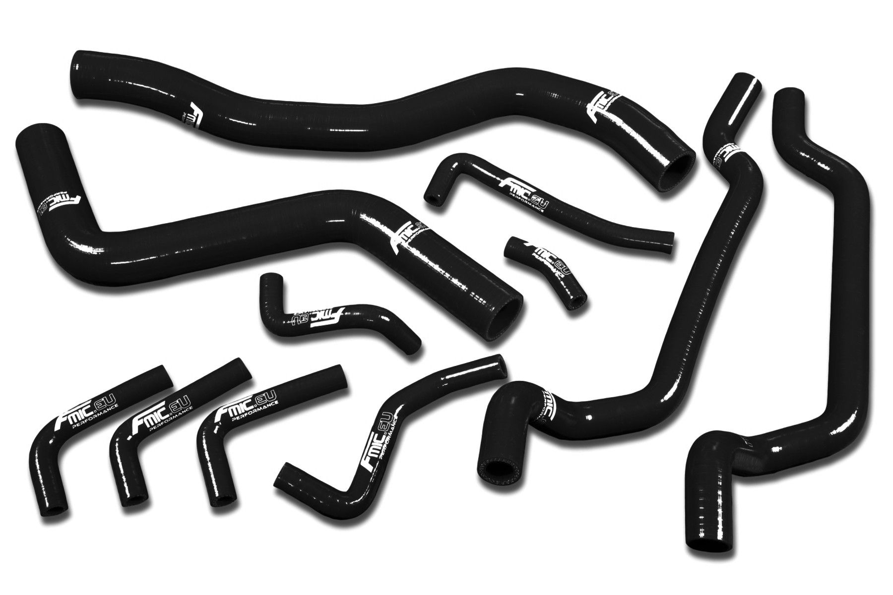 przewody-silikonowe-do-ukladu-chlodzenia-mitsubishi-eclipse-gsx-dsm-4g63-95-99-2g Комплект силиконовых шлангов охлаждающей жидкости радиатора FMIC.EU для Mitsubishi Eclipse GSX DSM 4G63 2G 1995-1999 - черный — изображение 1
