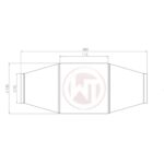 Гоночный катализатор Wagner Tuning 100CPSI с покрытием EU6