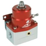 Регулятор давления топлива FPR Aeromotive A1000-6, Performance EFI, (2) -6 входов, (1) -6 возвратов, регулируемое давление 40–75 фунтов на квадратный дюйм, порт манометра 1/8 дюйма NPT.