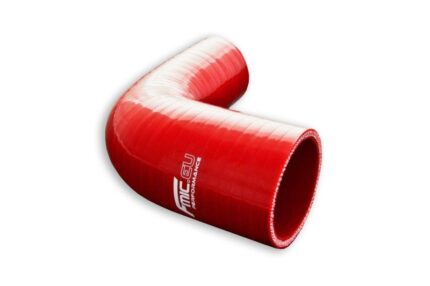 Силиконовый переходник 90 футов 70/76 мм красный