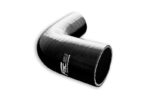 Силиконовый переходник 90 футов 76/80 мм, черный