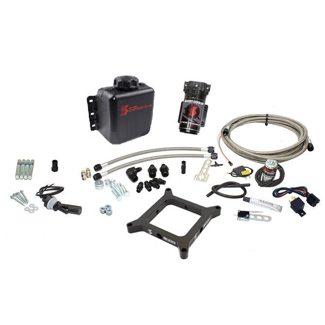 snow-performance-sno-15025-wtrysk-wody-i-metanolu-silnik-wolnossacy-benzynowy-stage-1-gaznik-typu-4150 Snow Performance SNO-15025 Газовая ступень 1, безнаддувный, 4150, фланец — изображение 1