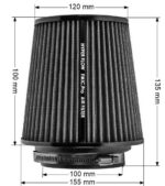 FMIC.Pro конусный воздушный фильтр длина 100мм диаметр 100мм — изображение 3