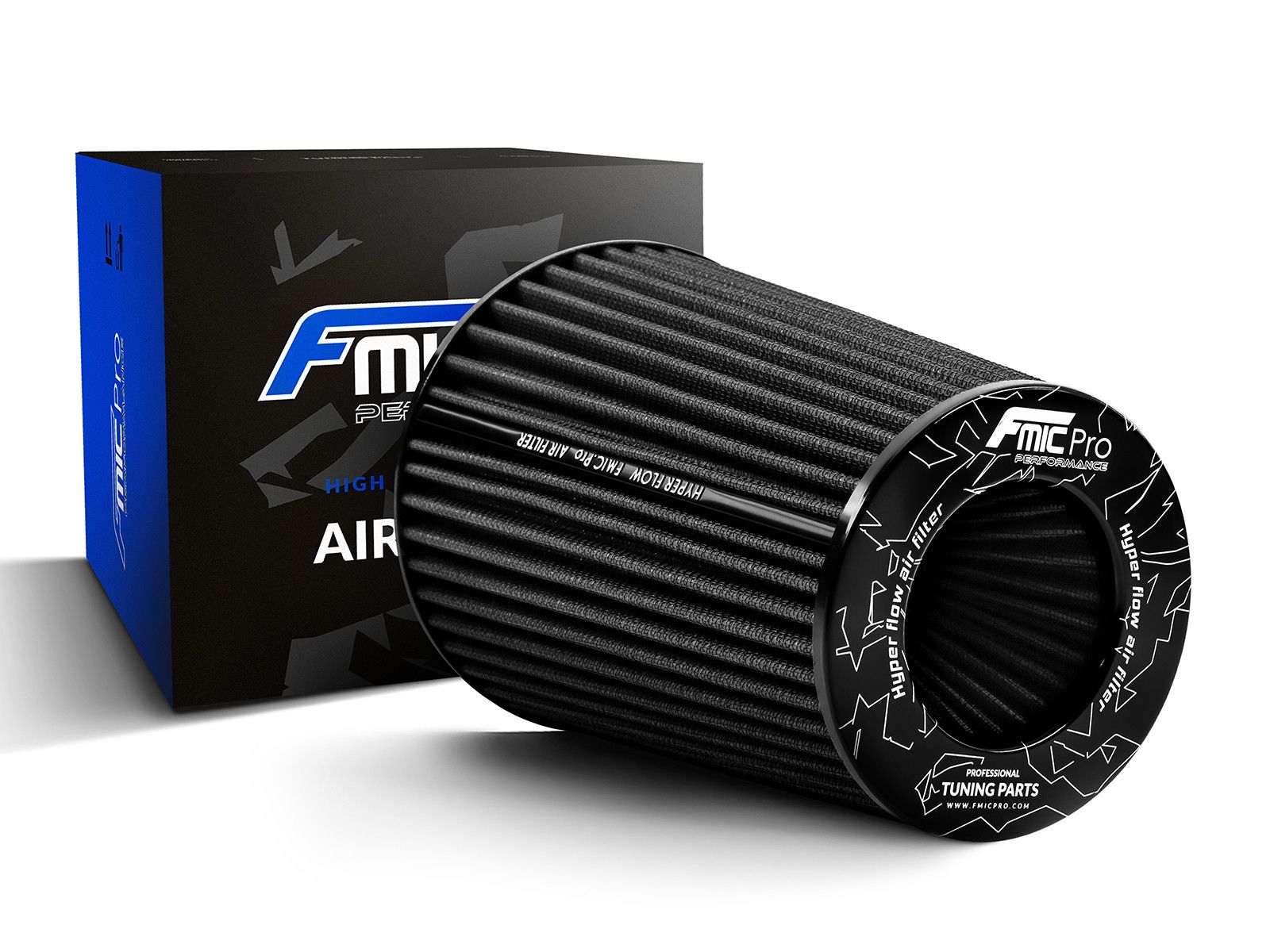 stozkowy-filtr-powietrza-fmic-pro-dl-200mm-srednica-montazowa-100mm_33 Конусный воздушный фильтр FMIC.Pro длина 225мм диаметр 100мм — изображение 1
