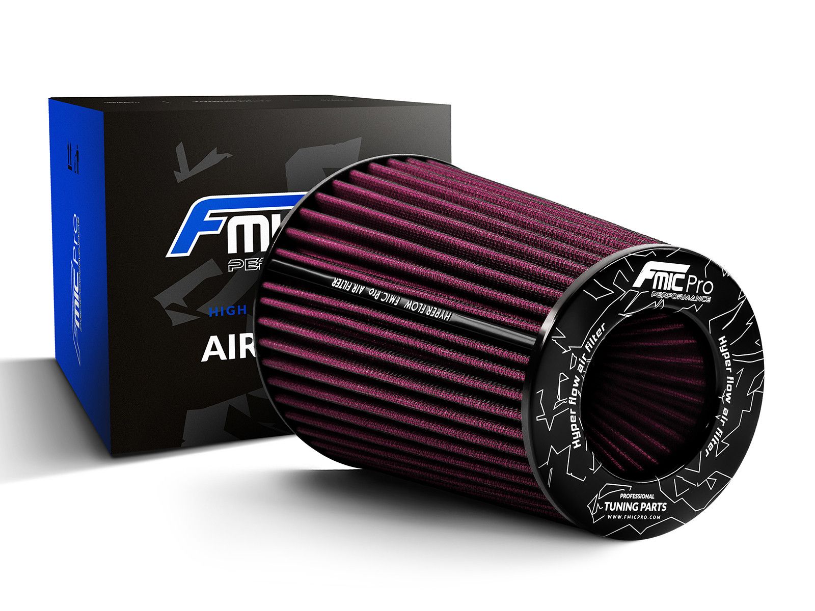 stozkowy-filtr-powietrza-fmic-pro-dl-200mm-srednica-montazowa-76mm_10 Конусный воздушный фильтр FMIC.Pro длина 200мм диаметр 76мм — изображение 1