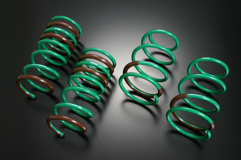 tein-s-tech-sprezyny-toyota-yaris-i-1999-2005 Пружины Tein S-Tech для Toyota Yaris I (1999-2005 гг.) — изображение 1