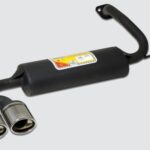 Спортивный глушитель выхлопа для MAZDA 323F 323C 323P 1,8 16V 2,0V6 1994-1998 СТАНДАРТ