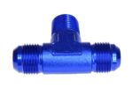 ТРОЙНИК НАРУЖНЫЙ/НАРУЖНЫЙ/НАРУЖНЫЙ AN8-3/8 NPT-AN8 Синий