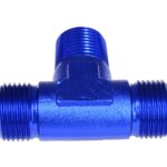 ТРОЙНИК НАРУЖНЫЙ/НАРУЖНЫЙ/НАРУЖНЫЙ AN8-3/8 NPT-AN8 Синий