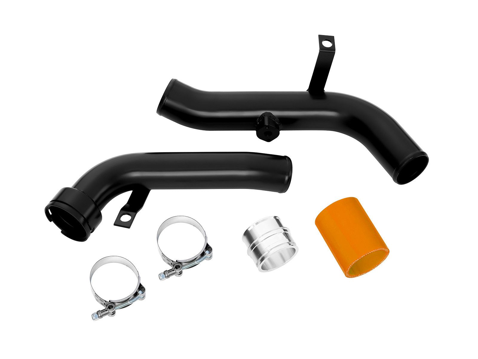 turbo-discharge-pipe-conversion-do-audi-a3-tt-vw-scirocco-golf-mk5-mk6-gti-2-0tsi-pomaranczowy Переоборудование выпускной трубы турбонаддува для Audi A3 TT VW Scirocco Golf MK5/MK6 GTI 2.0TSI Оранжевый — изображение 1