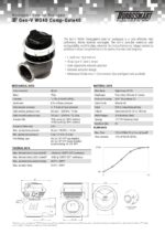 Перепускной клапан Turbosmart TS-0552-1014 WG40 GenV Compgate 40 14psi — изображение 2