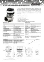 Перепускной клапан Turbosmart TS-0552-1101 WG40M GenV Compgate 40 14psi Motorsport — изображение 3