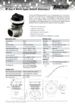 Перепускная заслонка Turbosmart WG45M GenV Hypergate 45 14psi Motorsport Black — изображение 3