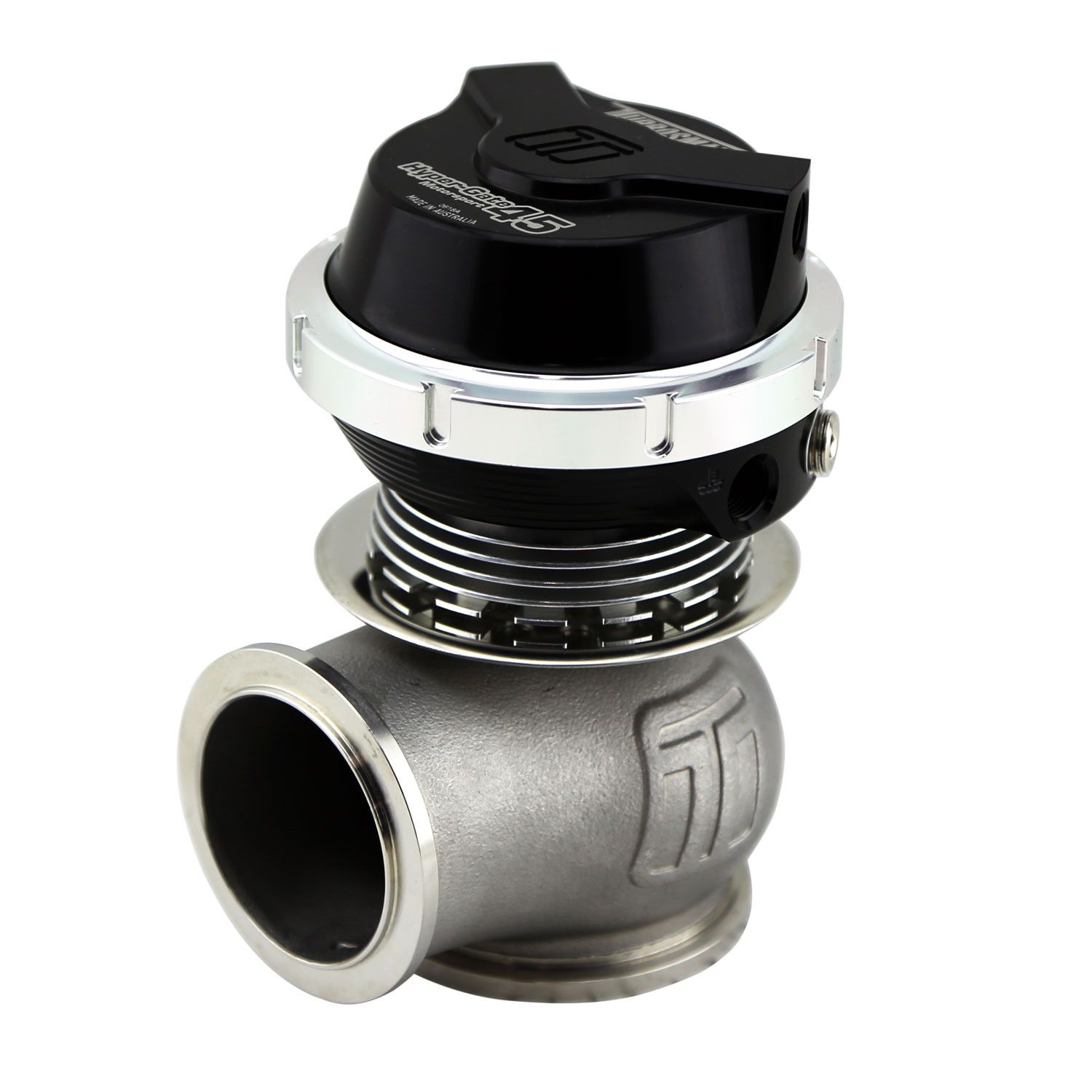 turbosmart-wastegate-wg45m-genv-hypergate-45-14psi-motorsport-black_3 Перепускная заслонка Turbosmart WG45M GenV Hypergate 45 14psi Motorsport Black — изображение 1