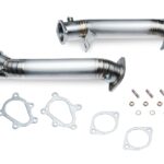Титановый комплект приемной трубы Nissan GTR R35 09-11 Vogler Racing